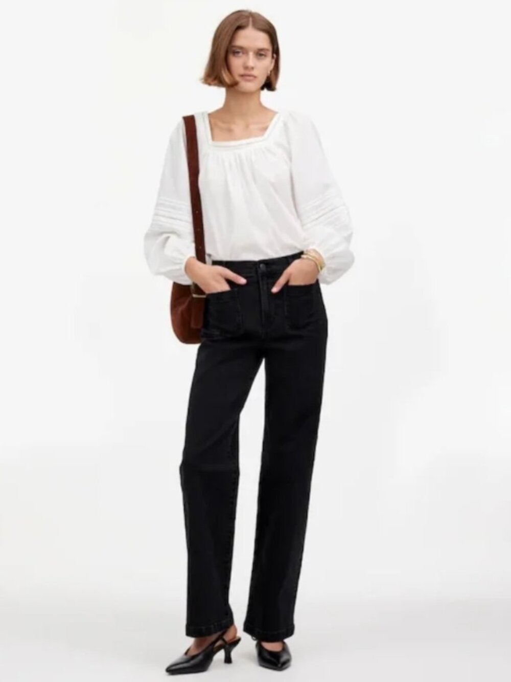 Madewell Emmet Gray Jeans